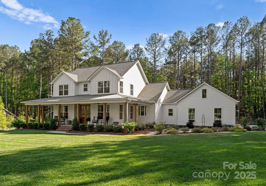 Welcome to your private retreat in the prestigious Pebble Bay neighborhood. Situated on 1.71 acres, this beautifully designed 4-bedroom, 4-bathroom home offers the perfect blend of space, comfort, and style. The open floor plan is ideal for both everyday living and entertaining, highlighted by a spacious kitchen with a large island and seating. Two bedrooms—including the primary suite—are conveniently located on the main level, while two additional bedrooms and a versatile bonus room await upstairs. Step outside to enjoy the charming front porch, relax on the back porch, or gather around the fire pit in your expansive backyard. Mature trees and generous space offer a sense of privacy that’s hard to find, while the attached 3-car garage adds everyday convenience. Community boat ramp and day slips available — boat storage available for an additional fee. Schedule your showing today!