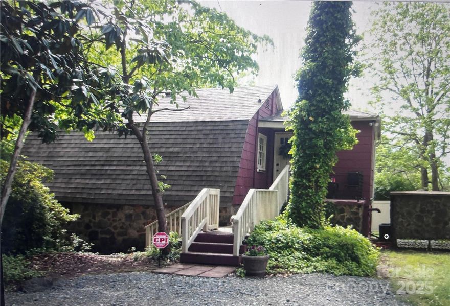 Once was a barn and now a cozy one bedroom home.  House  is tucked away on a corner lot with a huge yard. 
Investor Special  This home offers a rare opportunity for investors or visionaries looking to restore a property in prime location in Mount Holly.  Situated on a spacious lot, this property is full of potential and located just minutes from downtown Mount Holly's shops, dining, and parks. Please Note: Home is being sold AS IS, Whether you're looking for your next flip, rental investment, or future resale project, this location makes it worth the effort!
Washer and dryer hook up under the main floor and additional bath room. Per Mount Holly no permits on file.