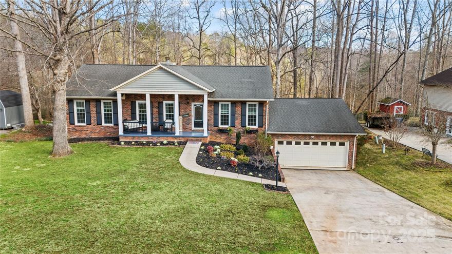 Welcome to your perfect forever home! Nestled in Hermitage East a charming, stroll-worthy neighborhood, this stunning 3 Bedroom+bonus room, & 3Bathroom home blends comfort and elegance. Vaulted ceilings and a floor-to-ceiling gas fireplace create a grand yet inviting atmosphere. Luxury vinyl plank flooring flows throughout, and the split-bedroom floor plan ensures privacy. The master suite is a true retreat, offering space to unwind. The bright, inviting kitchen features gleaming granite countertops, stainless steel appliances, and ample workspace, perfect for any occasion. Step outside to an expansive front and back yard with an irrigation system, ideal for BBQs, gardening, or relaxation. The outbuilding provides endless possibilities, workshop, or storage! The large basement is perfect for a home theater, game room, or gym. Car lovers and hobbyists will appreciate the oversized garage with space for vehicles, tools, and more. This home isn’t just a place to live—it’s a place to love!