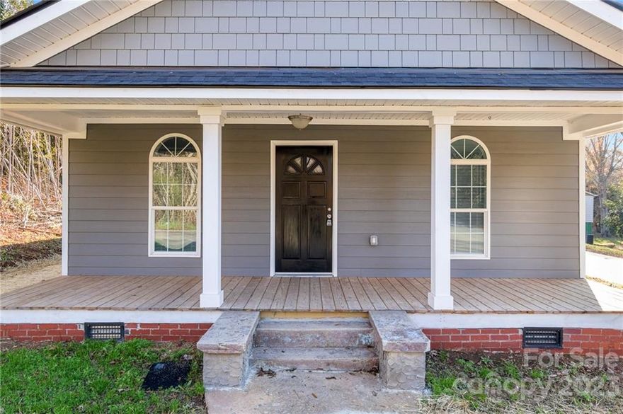They say this house was built in 1930, but these owners would argue this is practically a new construction!!  Perfect for first time home buyers and investors!   This home boasts a new Roof, new walls, new flooring, fresh paint, fully remodeled 2-bedroom 1 bathroom home located within minutes of the shopping and dining of Downtown Shelby. Brand new appliances to go along with CUSTOM HAND BUILT CABINETS. Enjoy your evenings on your rocking chair front porch. EVERYTHING IS NEW!  Detached Garage is under full renovation as well!  Don't forget about the additional basement area, perfect for storage.  Just 20 minutes to I-85, 45 minutes from Charlotte and minutes from hiking at Crowders Mountain and Kings Mountain State Park!