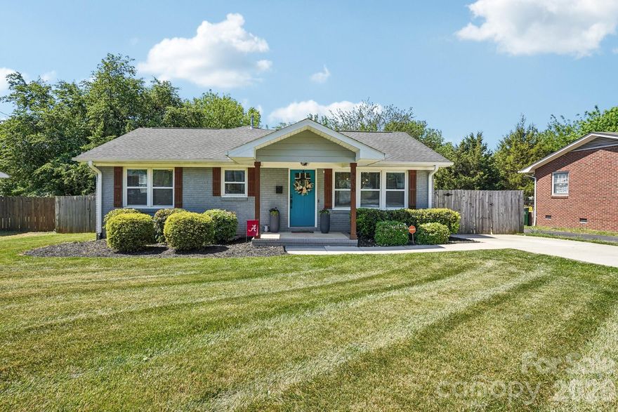 Bright, beautifully updated Windsor Park ranch in one of Charlotte’s most sought-after neighborhoods—no HOA! This move-in ready home features an open-concept layout filled with natural light, perfect for modern living and entertaining. The updated kitchen flows seamlessly into the dining and living areas and includes granite countertops, stainless steel appliances, and tile backsplash.

Spacious primary suite offers a true retreat with a huge walk-in closet, expansive shower, and newly updated flooring. Hardwood floors in the main living areas and custom tile in the bathrooms add to the home’s stylish, move-in ready appeal. A new concrete driveway enhances both curb appeal and everyday convenience.

Enjoy exceptional outdoor living with a large deck plus a separate covered deck, perfect for relaxing, entertaining, or creating your ideal backyard setup. The fully fenced private yard provides space for pets, play, or future additions like a fire pit or garden. Additional upgrades include french drains, crawl space vapor barrier, and a well-maintained HVAC system with Nest thermostat.

Located just minutes from NoDa, Plaza Midwood, and Uptown Charlotte, with easy access to trendy restaurants, breweries, bars, and shopping, this home offers the perfect blend of comfort, style, and location. Don’t miss this opportunity in a highly desirable area!