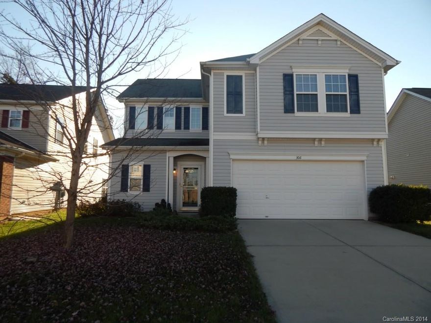 Beautiful home with numerous upgrades. Open floor plan great for entertaining. Large great room has gas fireplace and opens up to eat in kitchen. Stainless steel appliances and tiled back splash. Ceiling fans in great room and bedrooms. Large master bedroom with walk in closet. Beautifully landscaped back yard with large patio. Neighborhood amenities include pool, playground and walking trails. Pets are case by case.