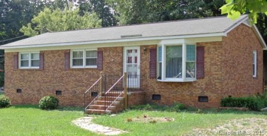 Brick veneer home built in 1974. Conveniently located to schools and downtown Clover. Huge backyard with big shade trees.