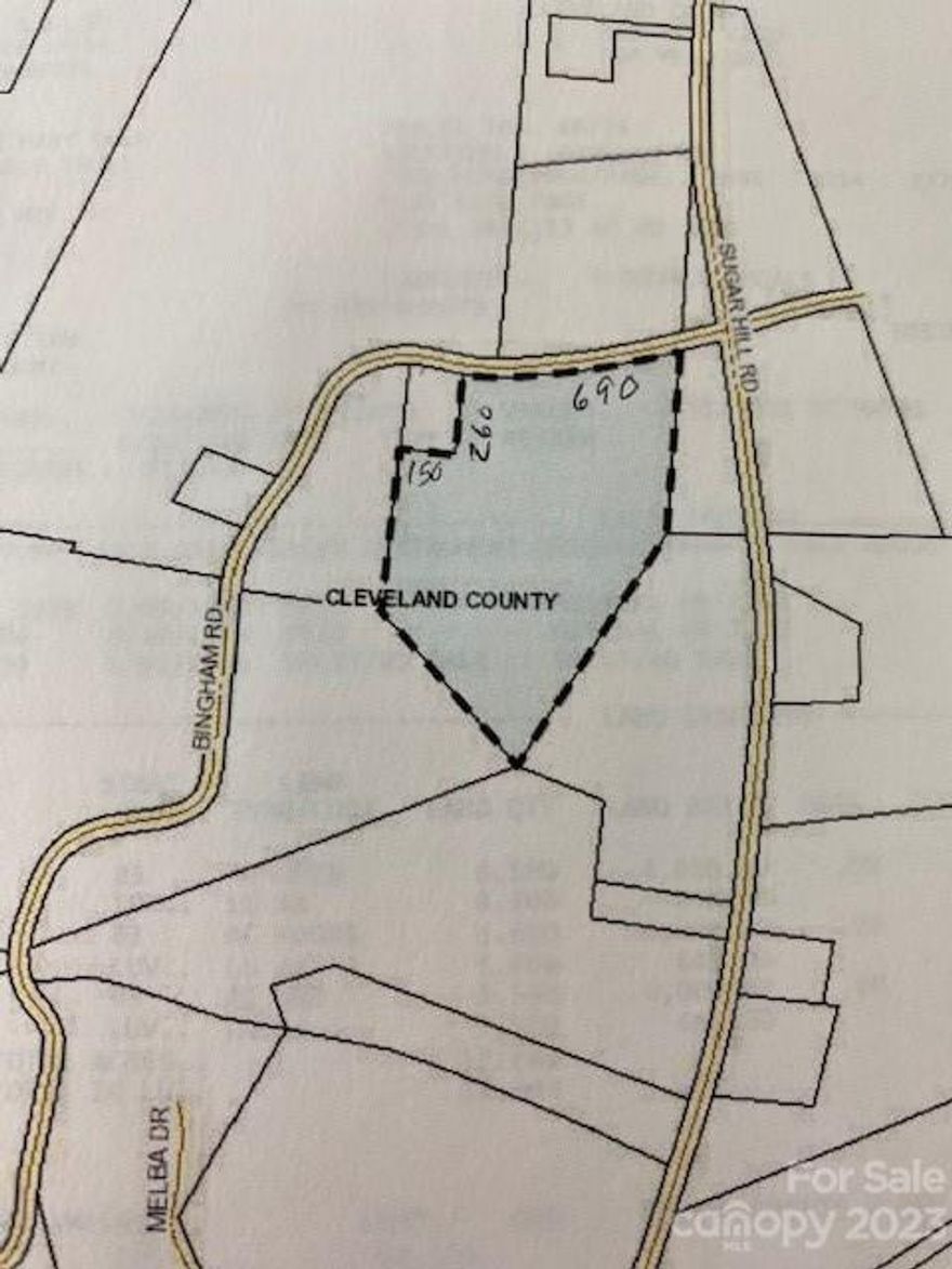 690 Feet Road frontage,  suited for development.  Must See.