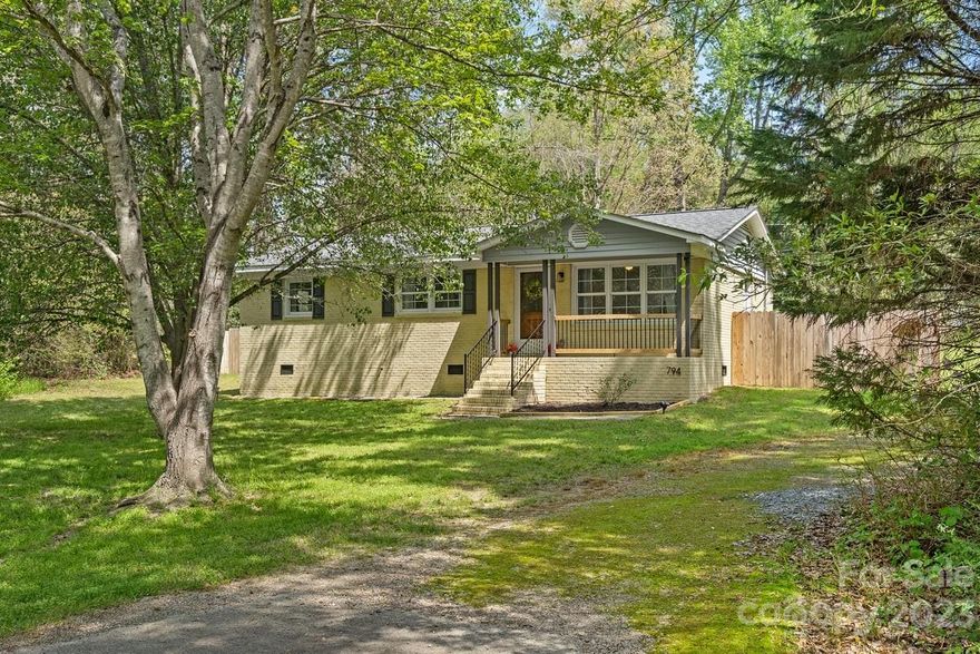 Welcome to this completely remodeled painted brick home nestled on a wooded, private double lot in Fort Lawn! The 3 bedroom, 1 bath home has new flooring throughout, including LVP in the living areas, carpet in bedrooms and tile in the bath. The kitchen features two tone cabinetry, granite countertops, tile backsplash, handmade copper single bowl sink & gas range. Tons of natural light filters through the home and highlights accents such as crown molding & updated light fixtures. NEW electrical, NEW plumbing, NEW gas, NEW roof, NEW water heater, NEW high-efficiency HVAC system, 200amp panel, pre-wired for high-speed internet. Located outside the Charlotte area, minutes to Lancaster, Rock Hill and I-77. 15 minutes to Landsford Canal State Park, 10 minutes to the new Catawba River Whitewater Center. No expense was spared on this one...schedule your showing today!