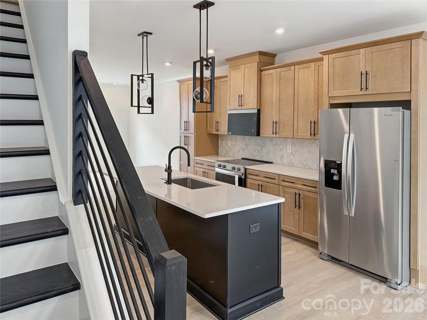 Brand new 4 story townhome with a rooftop terrace and 2 car garage. Chambray at LoSo is located in the heart of Lower Southend. Convenient to everything. This Dunbrook floorplan provides 3 Bedrooms and 3.5 Bathrooms. A full bath for every bedroom. Designed with our Modern Art Deco collection. Schedule a tour today or stop in any time. Finance incentives are available. Why rent when you can own.