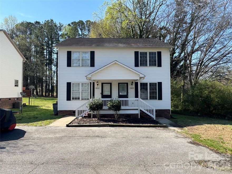 Location, location, location. Ready for move in. Fresh paint. All new plank flooring downstairs. New carpeting on steps and bedrooms. Washer/dryer connections. No pets. All landscaping taken care of by management.