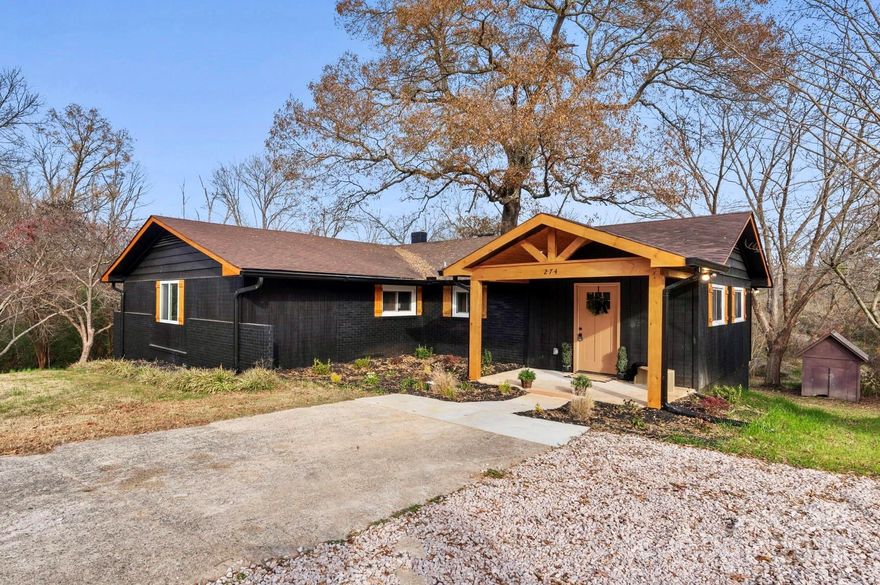 Beautifully renovated 4-bedroom, 2-bathroom home in the heart of Concord! This modern retreat features a stunning brand-new kitchen with white shaker cabinets, granite countertops, stainless steel appliances, and a spacious layout perfect for cooking and entertaining. The bright, open dining area overlooks the new deck and private backyard, offering peaceful wooded views.

Both bathrooms have been fully updated with stylish finishes, including a double-vanity in the primary en-suite bath. The home showcases fresh flooring, new lighting, updated plumbing and electrical fixtures, and thoughtful designer touches throughout.

Outside, the freshly painted exterior, craftsman-style entry, and expansive new deck provide incredible curb appeal and outdoor living space. Conveniently located near shopping, dining, and downtown Concord—this move-in-ready home is the perfect blend of modern upgrades and natural surroundings.