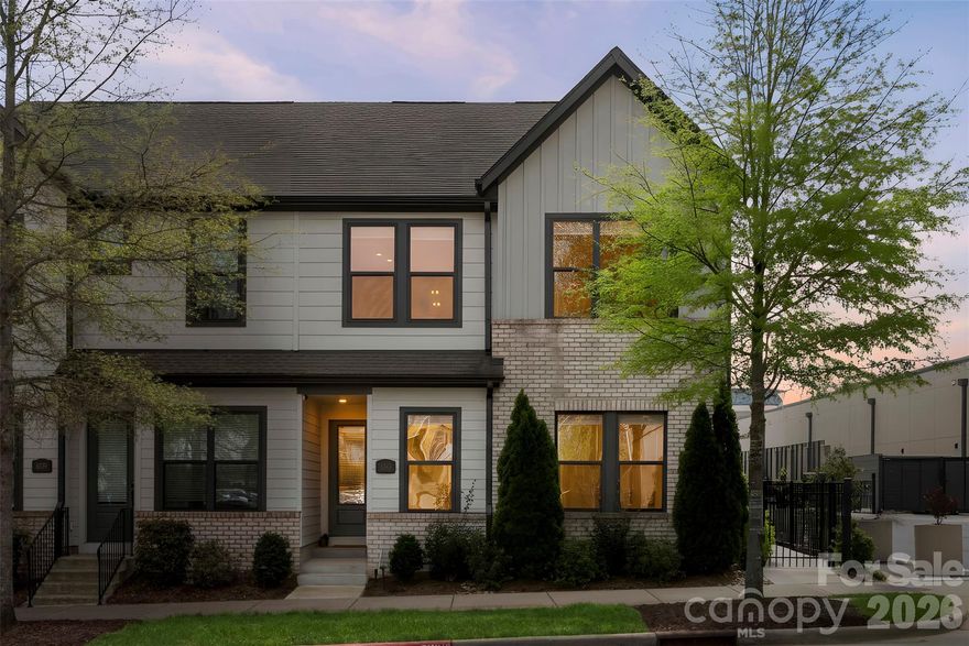 Welcome to Waverly—where low-maintenance living meets convenience in one of South Charlotte’s most sought-after communities.
This meticulously maintained 2020, three-story end-unit townhome offers modern design, thoughtful upgrades, and true move-in-ready condition. Originally built as the builder’s model, the home has been exceptionally cared for and presents like new.
The open-concept layout is filled with natural light and designed for today’s lifestyle, offering flexible spaces for working from home, entertaining, or everyday living. Recent enhancements include a whole-home air ionizer and ultraviolet light system to support improved air quality.
Offered fully furnished and professionally styled, furnishings may be negotiated separately—presenting a strong turnkey opportunity for investors seeking immediate rental potential.
Additional features include a garage bump-out for added storage and a fenced side yard, ideal for pets, gardening, or outdoor enjoyment.
Enjoy direct access to Waverly’s sidewalks, green spaces, and vibrant community atmosphere, all while maintaining privacy at home. Walk to premier shopping, dining, fitness, and entertainment just steps from your door.
Additional highlights:
• Townhome can be rented with 6-month minimum stay and HOA Board approval
• $5,000 seller concession offered
• 1-year CINCH home warranty included 
• Whole-home air ionizer and UV system (2021)