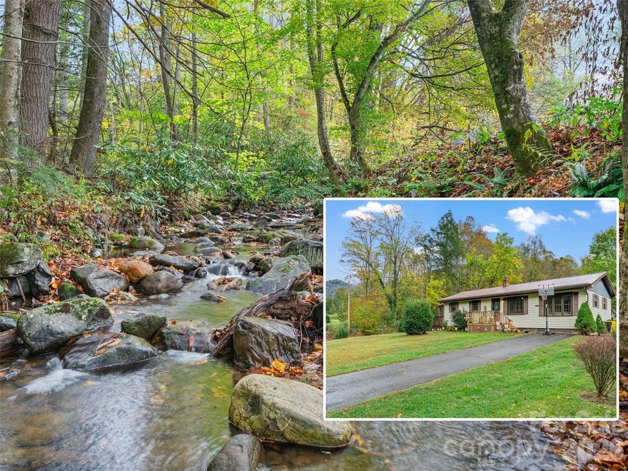 Nestled in the heart of the scenic Blue Ridge Mountains, this beautifully updated 3-bedroom, 2-bath home offers the perfect blend of peaceful mountain living and modern comfort. Situated on a level, mostly cleared lot with a tranquil creek bordering the property, this home is a rare find for nature lovers and outdoor enthusiasts. Step inside to discover a freshly renovated kitchen and bathrooms, offering contemporary finishes while maintaining a cozy, welcoming feel. The property includes an unfinished basement, perfect for storage or finishing to suit your needs, as well as a versatile outbuilding ideal for a workshop, studio, or additional storage. Whether you're seeking a full-time residence, mountain getaway, or investment opportunity, this home combines convenience, charm, and natural beauty - all just a short drive from hiking trails, local attractions, and all the Blue Ridge has to offer.