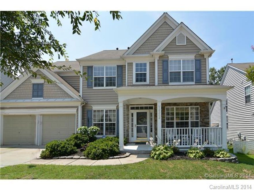 Cornelius elementary is within walking distance from this lovely 5 bedroom home. It is a sought after model in Victoria Bay. Full bath on main floor. Fireplace in the great room, breakfast area in the kitchen. There is a deck and large shed in the fenced in backyard. A charming southern style home with rocking chair front porch.