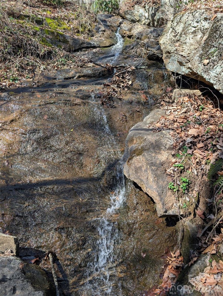 Waterfall acreage in gated community with owner financing available. Can be subdivided. Easy building, great views and. Convenient to I40 via exit 33. Also not far from Leicester Hwy via Newfound Rd. Old home site on property. Own both sides of rolling creek with waterfall. Minimal Square footage requirements.  A rare find near Asheville.