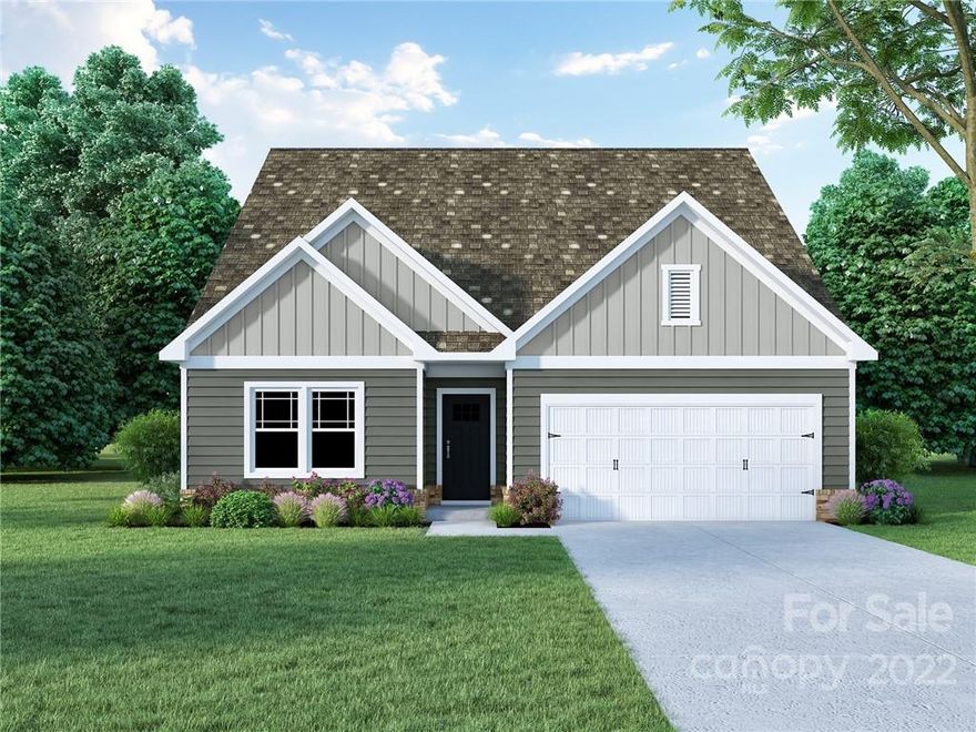 Unique opportunity to own a newly constructed home on nearly an acre lot.  Broadstreet Homes, Inc. uses innovative engineered steel framing construction to build their homes, this along with the fiber cement exterior make for an exceptional quality home at a great price.  Open concept floorplan with the primary bedroom and two other bedrooms on the main level and a 4th bedroom with full bath and bonus upstairs. Extra large kitchen work island with countertop seating topped with gleaming granite countertops and Whirlpool stainless steel kitchen appliances. Energy efficient features throughout the home. Windsor floorplan proposed but also able to build other models.  Buyer can choose from many different finishes and options.  Furnished model and homes currently in construction available to tour.  Rare lot in established neighborhood within walking distance to downtown Fort Mill and across the street from the Fort Mill Golf Club. $3500 in closing cost with preferred lender.