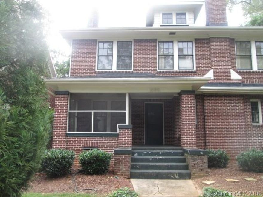 Great Myers Park Location!! Hardwood Floors Throughout!! Must See!!