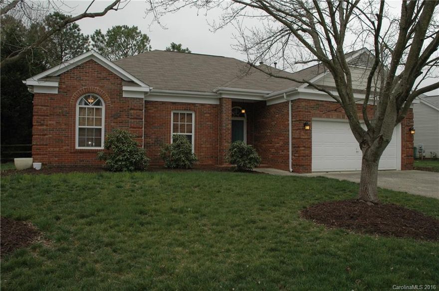 Adorable 3BR 2BA Ranch! Brick front and flat back yard. New Roof 2013, New HVAC 2014. Fresh paint in cool grey. Kitchen has SS appliances, ceramic tile floor & tile back splash. New sink, faucet and disposal 2016!