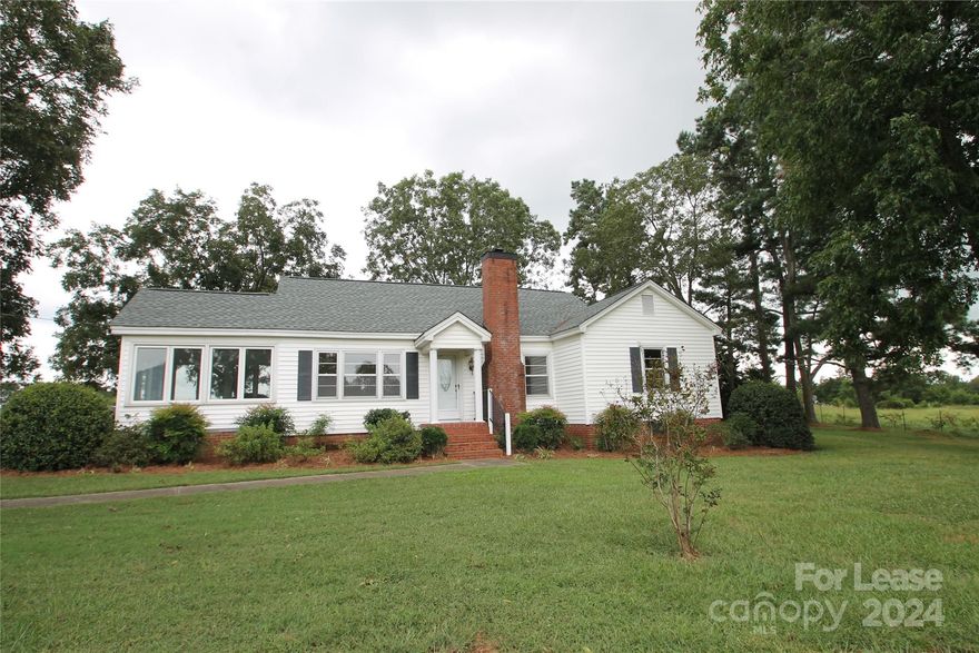 Cute Farm House Located off of Eastview Road in Rock Hill, SC, 3 Bedrooms, 1 Bathroom, Living Room with Hardwood Floors, Dining Area, Eat In Kitchen with Range, Refrigerator, Dishwasher, Microwave and Dishwasher. Laundry Area, Rough walk in Basement can be used like a root cellar. Great for storing all of you canning needs. Large Country Setting. Single Family Only.
No Smoking/No Vaping. Call Owner for All Pet Permission (No Inside). Maximum Occupants 4.
Available NOW for viewing by key sign out from our office Monday-Friday from 9am-4pm, except Holidays. Keys to be returned by 5pm same day. Requires $20 refundable deposit.