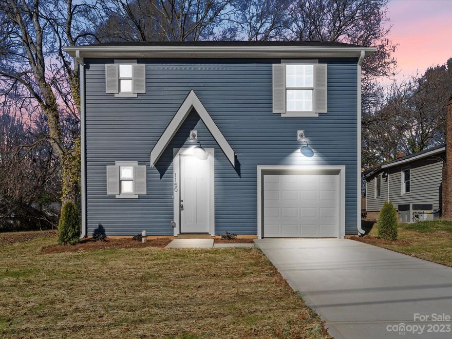 PERFECT OPPORTUNITY for an affordable NEW CONSTRUCTION home close to major roads & popular Fuse District w/ NO HOA!! This home features clean lines, warm wood laminate floors, granite countertops in kitchen & bathrooms, tile surrounding shower & tub that spills to floors, EcoSmart ECO 18 Electric tankless water heater, & INSULATED 1-car garage! Concrete sidewalk leads you inside to an open floor plan! Great room is large & offers double windows. Kitchen is adorned w/ ample counter space & cabinets, pantry & SS Frigidaire appliances! Upstairs you'll find the sleeping quarters all w/ modern fixtures. Primary suite is spacious & bright & has a large walk-in closet. Primary en-suite offers dual vanity w/ granite & large stand-alone shower. Secondary bedrooms boast brightness & offer ample space. Shared bathroom adorned w/ tile surround tub/shower combo & granite kissed vanity. Out back you'll find large patio & generous backyard, perfect for entertaining. Builder providing 2-10 warranty!!