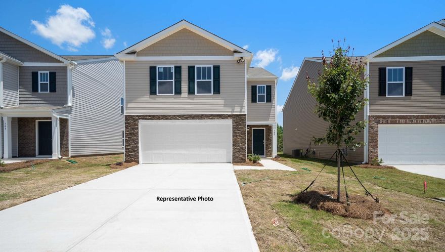 The Elston
THIS HOME IS UNDER CONSTRUCTION. The Elston is a spacious & modern two-story home that boasts an impressive level of comfort, luxury, and style. This home offers fpur bedrooms, two & a half bathrooms & a two-car garage. The moment you step inside this home the open-concept layout connects the kitchen, dining room, & living room, fostering a sense of unity & allows easy interaction for entertaining. The chef’s kitchen is equipped with modern appliances, ample storage space, a walk-in pantry, & a large center island. Escape upstairs to the primary suite, complete with a large bedroom space, en-suite bathroom, & walk-in closet. The additional bedrooms provide comfort & privacy & have access to a secondary bathroom. With its thoughtful design, spacious layout, & modern conveniences the Elston is the perfect home for you. Don’t miss this opportunity on this home, schedule an appointment today!