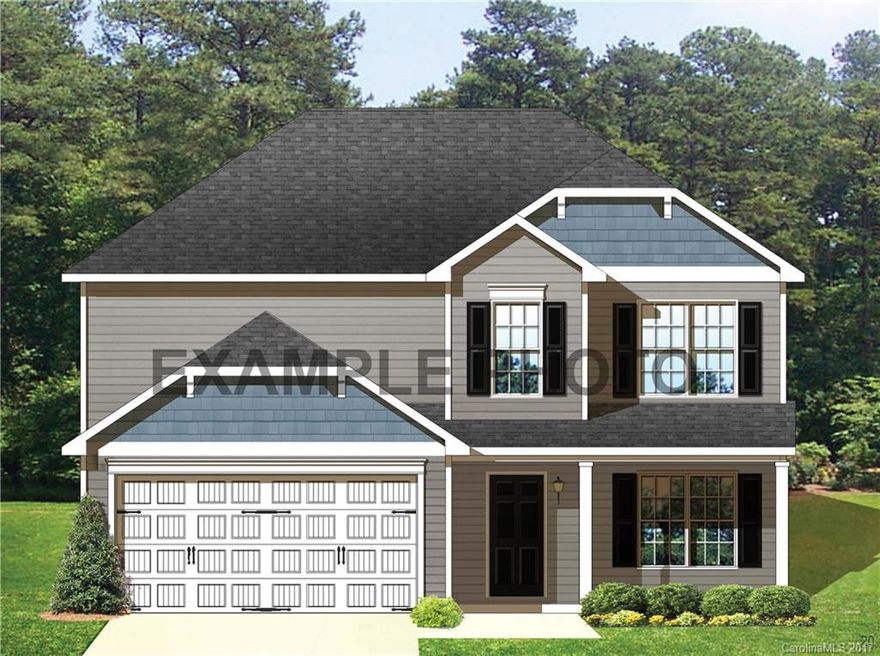 Diamond Series 2410-B NEW two-story home with two-car garage. Study on main level with full bath! Also on main floor is a private dining room and a great room that leads to a dinette and kitchen. The 2nd floor features the owner's suite with private bathroom and huge walk in closet! Additionally upstairs are 2 more bedrooms, another full bath and a loft! Completion date is December 2017. $95 holds the home with approved lender and attorney!