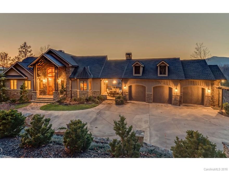 Impeccably crafted Luxurious Mtn Home located in Vista at Bills Mountain, one of Lake Lure’s upscale premier communities. Multi layered, long range, year round views of the Blue Ridge Mountains. Custom mahogany crafted doors lead into to the Great Room, Floor to Ceiling Stone Fireplace, Granite counter tops, SS Appliances, Master on Main. Impeccable attention to detailed through out this property are present. Minutes to Asheville, Hendersonville and the Tryon International Equestrian Center.