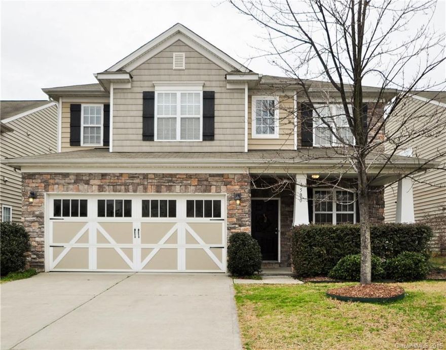 This beautiful 2 story home offering stone accents & welcoming front porch is ready for it's new owners. The Spacious kitchen offers plenty of storage w/ a large pantry which opens up to breakfast & living room area. Step out back to enjoy the 3 Season Screened in Patio which is perfect for spring, summer & fall entertaining. Freshly painted, new flooring downstairs & new carpet upstairs. Conveniently located close to dining, shopping, 485, schools & more, come see all this home has to offer!