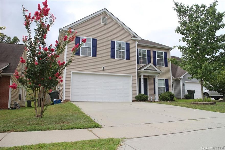 Take a look at this charming 4 bedroom/2.5 bath home in Rock Hill with 2 car garage and fenced-in backyard.  Living room has gas fireplace and is open to a formal dining room.  Large master bedroom with walk-in closet. Master bath has a garden tub and separate shower.  High efficiency 16 SEER zoned HVAC system installed less than a year ago.  Neighborhood features a playground.  Only minutes from I-77.  Priced to sell, this home will go quickly!