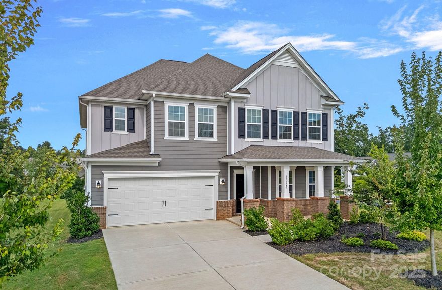 Welcome to this exceptional 4-bedroom, 3.5-bath home located in the heart of The Palisades—a vibrant, active community with resort-style amenities. A welcoming foyer opens to a formal dining room, ideal for gatherings and celebrations. At the heart of the home, the open-concept kitchen and family room create a spacious and inviting atmosphere, complete with a chef’s kitchen featuring a large island and butler’s pantry, and seamless flow into the living space. The bright and airy interior features high ceilings, stylish finishes, and tons of natural light. Upstairs, a versatile loft provides the perfect spot for a media room, playroom, or home office. Plus, three well-appointed bedrooms and a luxurious owner’s suite with a spa-inspired bath and generous walk-in closets. Enjoy outdoor living year-round on the screened porch and patio, where you can relax, dine or entertain. Just a short walk or bike ride to the pool and clubhouse, fitness center, walking trails, playgrounds, and more. This home offers the perfect blend of comfort, style, and convenience. Move-in ready and meticulously cared for—this is the one you’ve been waiting for!