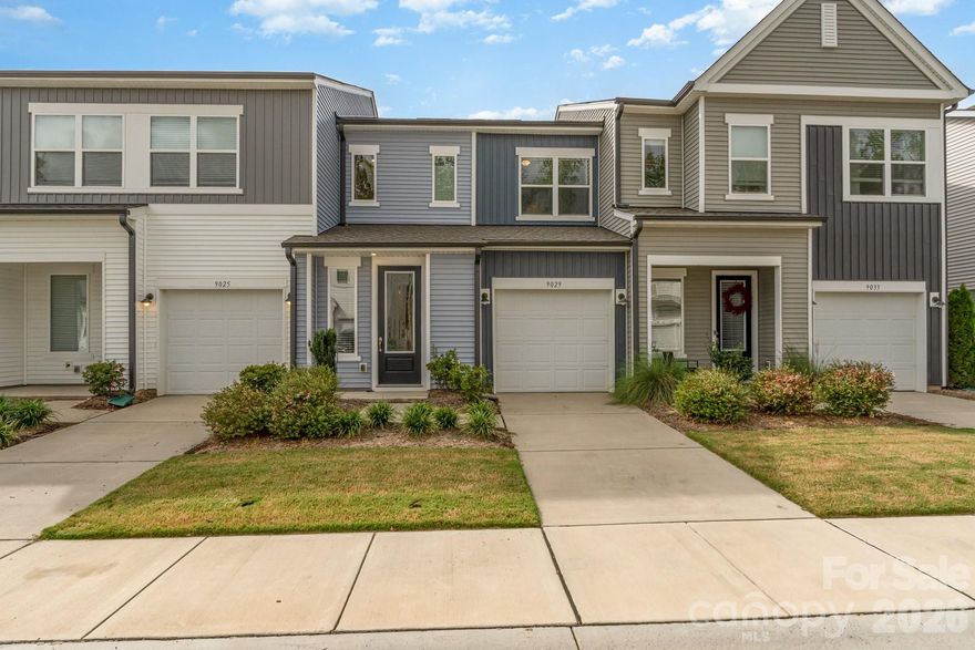 2026 HOA Dues Paid in full by seller!! This townhome is Absolute Perfection! Welcome to this like-new modern townhome that blends location with affordability. This rare find features neutral colors throughout, quartz countertops, stainless steel appliances, a washer and dryer that convey and huge walk-in closets in both bedrooms. Thoughtful touches flow throughout the space making this a must see! Enjoy convenience to I-485, downtown Charlotte, NoDa and Plaza Midwood all within the perfectly manicured grounds of the Fifteen 15 Cannon community. Make this beauty HOME today!