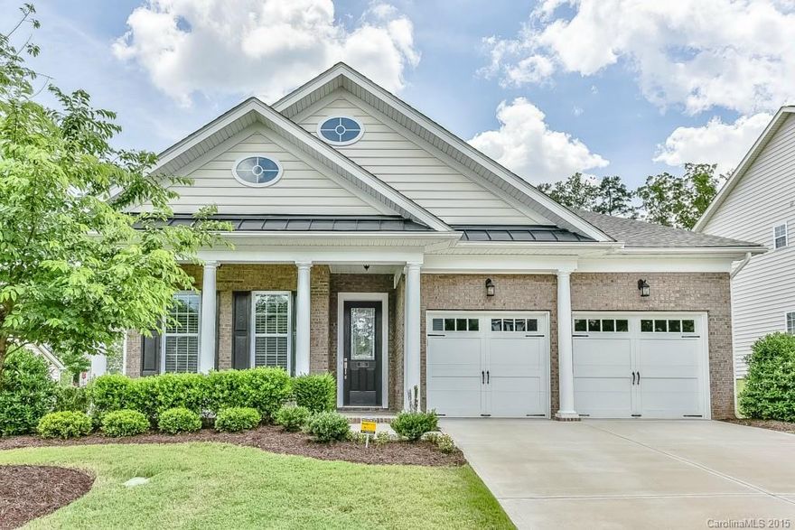 A stunning home, quiet neighborhood, & top rated schools! What more could you ask for? This 1.5 story 4 bedroom 3 bath home has all the upgrades including granite, HW floors, & SS appliances. It boasts an open floor plan and a bonus room that can also be a 4th bedroom. The screened in porch overlooks a stone patio & backyard that was landscaped to perfection. Washer, dryer, & fridge included! Located just 1 mile from 77 will make any commute easy. Schedule your showing today & see for yourself!