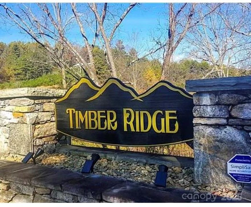 This lovely lot, #19 in the Timber Ridge subdivision, is ready for your house plan. Lot is buildable with a fairly gentle slope on the upper portion of the lot. Driveway can come off Timber Hill Drive allowing for a drive straight onto the lot or build mid-lot with a walk-out basement and create a short driveway at the bottom.

Trees on this lot, both hardwood and pine, offer shade and add to the natural beauty surrounding your home here. There are mountain views and lovely sunsets and time well spent with a picnic at the gazebo or fishing pole by the pond. Timber Ridge is a small subdivision located in Leicester. Short 15 to 20 minutes trip to downtown Asheville or downtown Weaverville. Seller is related to agent.