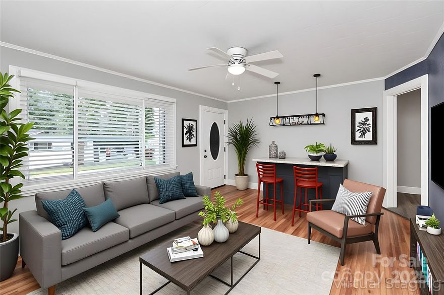 $20,000 in finance assistance!!! This home qualifies for $15,000 down payment assistance, $5000 in closing costs & 100% financing with no PMI with preferred lender. No income cap. Credit score 620+. 
Beautifully Renovated 3 bedroom, 2 full bath home ideally situated less than a mile to historic Gibson Mill & recently modernized downtown Concord featuring many new restaurants & breweries. Easy access to I-85 & Hwy 29, this move-in-ready home blends charm with modern updates, offering both comfort and convenience. Enjoy the updated kitchen and bathrooms with stylish finishes along with the generously sized rooms. Primary bedroom with private en-suite bath offers a deep tub for soaking. Large, fully fenced backyard – perfect for pets, play, or relaxing outdoors. Covered outdoor living space is great for entertaining. Detached carport and storage shed for added functionality. Long driveway with ample parking. New Roof, new carpet in bedrooms, newer Heat A/C unit.