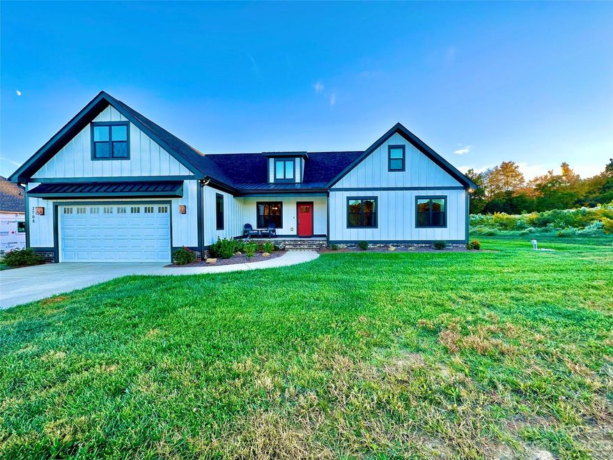 Don't miss this stunning modern farm house in rural Union County.  This gorgeous home features 4 bedrooms, and a finished bonus room.  You'll be impressed with this gourmet kitchen with upgraded granite, shaker cabinets, center island, and gorgeous chandelier.  Stove is convection with air fryer feature.  Open floor plan with dining room, kitchen, and great room.  Nice modern fireplace.  A stunning luxurious primary bedroom with spa like en-suite, separate water closet, and walk-in closet.  Three secondary bedrooms share a full bath with dual vanity, separate tub/shower and toilet, pocket doors.  Tons of storage throughout the home and custom closet shelving. Oversized garage.  Large 1.26 acre lot.  Level flat back yard perfect for entertaining. Don't miss out on your chance to own your dream home in Unionville.