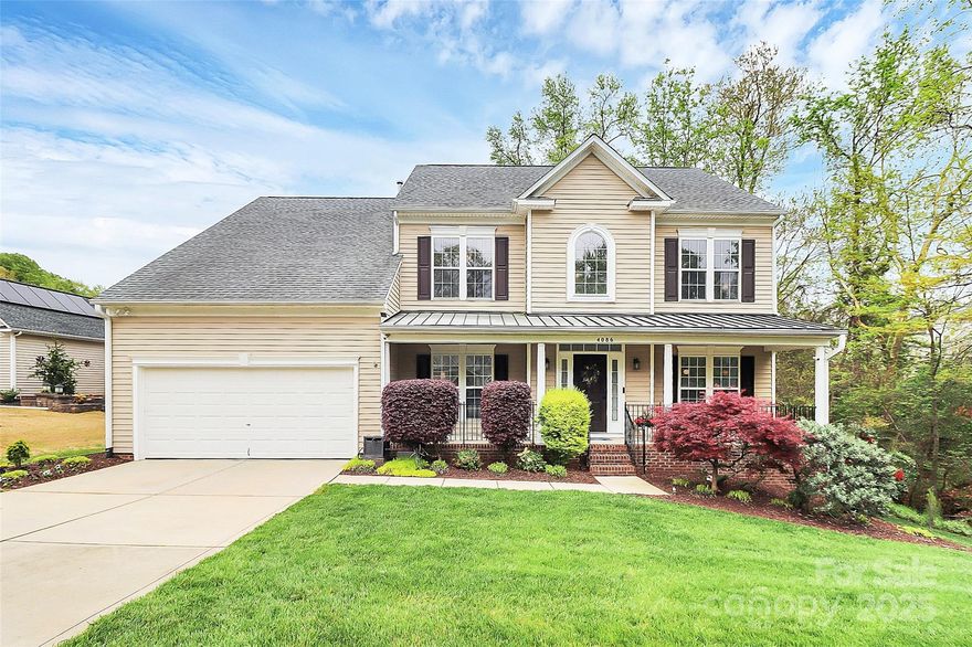 Welcome to this stunning home in the sought-after Glen Laurel neighborhood! This spacious residence offers 4 large bedrooms, a bed/bonus room & 3 full baths all on the 2nd level—providing a perfect bed-to-bath ratio & a peaceful retreat for the entire household. The main level features a dedicated office, formal dining room, formal living room, cozy family room with gas logs, an eat-in breakfast area & a well-appointed kitchen that opens to a covered deck through a charming French door. A convenient powder room is also located on the main level. Step outside to enjoy the large patio & beautifully landscaped, private backyard with in-ground irrigation—ideal for relaxing or entertaining. Enjoy peace of mind with a roof replaced 6/2014 & HVAC units that are less than five years old. Located within walking distance to the neighborhood pool, this home blends comfort, function, & community in one ideal package. Don’t miss your chance to live in one of the area’s most desirable communities!