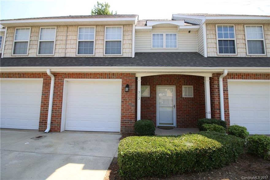 If you are looking for a town home in Concord, well here you go !  Stonebridge in Concord is a fantastic location and this home will not last long !  Inside you will find a two story foyer in the entry hall.  Half bath down, breakfast area, french door to back patio, 2 master bedrooms, upstairs with full baths and more.  Easy access to Concord's greenway and shopping.