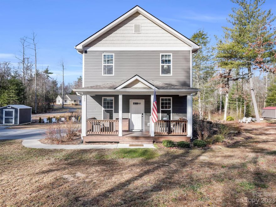 This very well maintained 4 bedroom 2 bath GREEN Built home built in 2021 is move-in ready! Enjoy time outdoors in the level yard and have room for every one inside. This home provides maintenance free living with exterior vinyl siding, vinyl plank flooring throughout, Energy Star stainless steel appliances in the kitchen, and a fully encapsulated crawlspace with a dehumidifier that can double as dry storage space. There are 3 bedrooms and 1 bath upstairs and 1 bedroom and bathroom on the main level. Sit by the firepit and enjoy the wildlife that lives in the surrounding preserved land. Only minutes away from the famous Carl Sandburg Home, Flat Rock Playhouse, and shopping. All of this and it's located within easy access to Flat Rock, Hendersonville, and I-26. Property is located within the Village of Flat Rock. Sellers  will consider selling furnished or partially furnished. Check out the 3D tour and schedule your showing today!