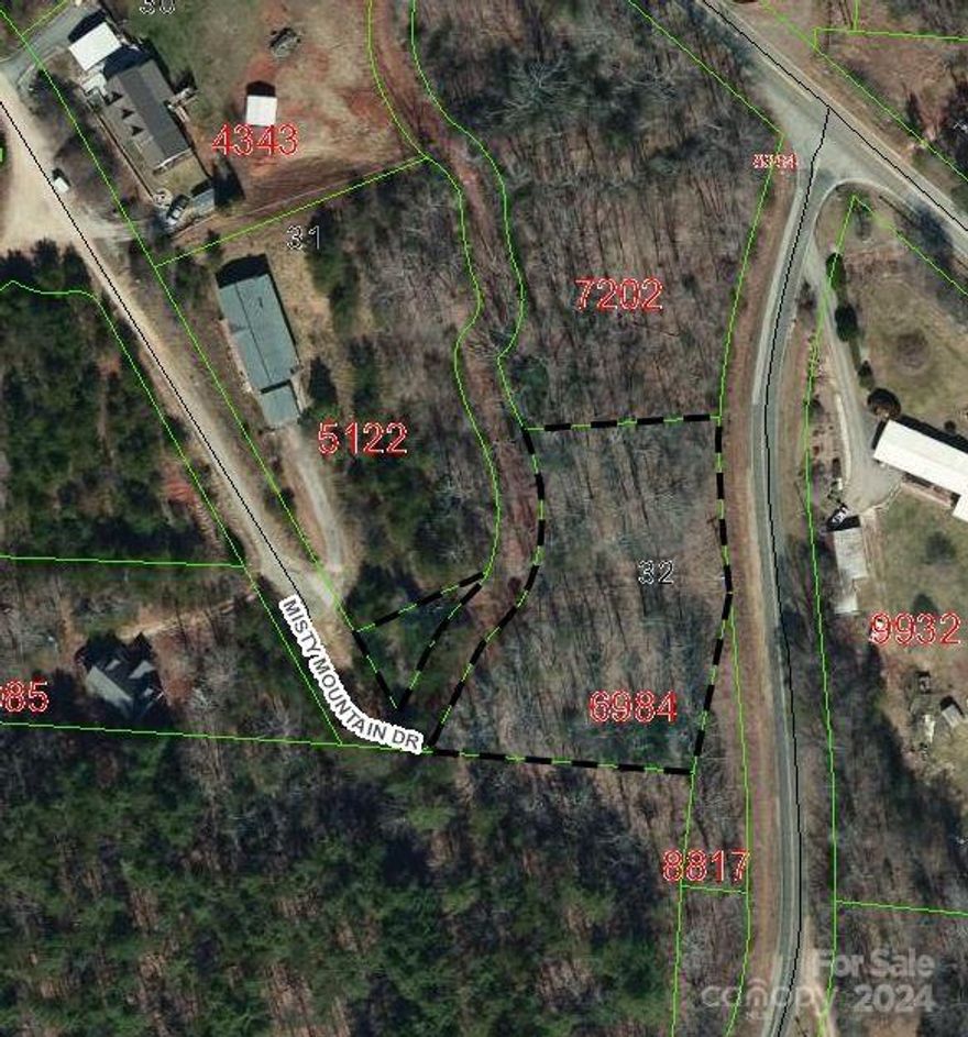 Lot located in Nebo North Carolina.85 acres with long range views on wooded lot county water available septic will be needed, lot is located  in this misty mountain estate subdivision,  minutes from lake James and lake Marion golf course. this lot WILL ALLOW  allow double wide homes and modular homes the property is being sold below tax  value.