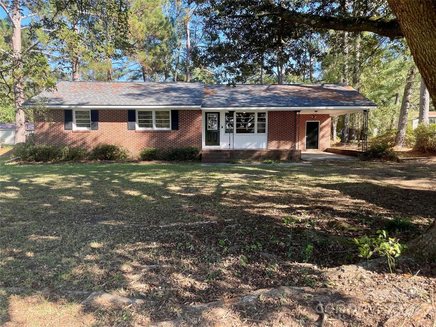 Back on the market, no fault of seller. Modern Charm Meets Everyday Convenience!

Step into this charming 3-bedroom, 1.5-bath brick ranch on Tec Road in Cheraw! Set on a spacious 0.74-acre lot, this home offers room to stretch out, indoors and out. Located just across from Northeastern Technical College, you're minutes from town, shopping, and more.

Enjoy the best of both worlds with tasteful modern updates and touches of original character. Highlights include stylish finishes throughout and a brand-new HVAC system for year-round comfort.
From cozy interiors to a generous yard, this home delivers comfort, style, and location—all in one!

Schedule your showing today!