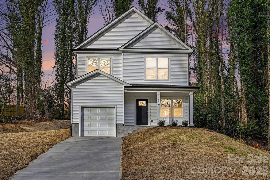 Breathtaking new construction 4 bed, 2.5 bath home located in established Dogwood Hills neighborhood! Open floorplan on main level featuring 9 foot ceilings and luxurious finishes including granite countertops, white shaker cabinetry with soft close doors/drawers, subway tile backsplash, and stainless appliances. Primary suite offers oversized walk-in closet and ensuite bath with shower & dual vanity. Complete with 1 car garage, covered front porch & rear patio. Prime location just minutes from both Newton and Maiden, NC. No HOA! Turnkey move in ready home perfect for buyers and investors alike!