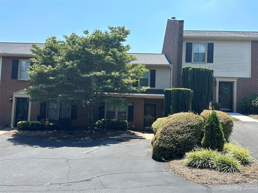 Move in ready townhome in excellent location, seller installed new windows and sliding doors, private patio with storage room, updated flooring and new carpet.  Both bedrooms feature large walk in closets and front bedroom has 2 closets.  Main level has huge den with fireplace.  Kitchen has opening into the den area.  Formal dining room. Seller has never occupied the property.  Laundry is on the main level in laundry closet.  Lots of storage space. Seller offering allowance for new range and refrigerator.