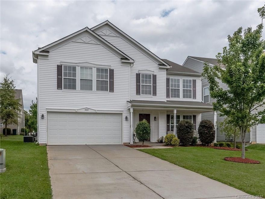 So much space in this home with formal living and dining or sitting areas. Large Kitchen features black appliances, upgraded cabinets, lots of cabinets and counter space, open eat-in breakfast area and walk in pantry. Separate office downstairs. Huge loft upstairs. Master Bathroom with dual vanities, garden tub, separate shower and walk-in closet. New HVAC System in May 2017! New Dishwasher last year. Close to schools & easy access to I-77. Great location! Low SC Taxes and Award-Winning Schools!