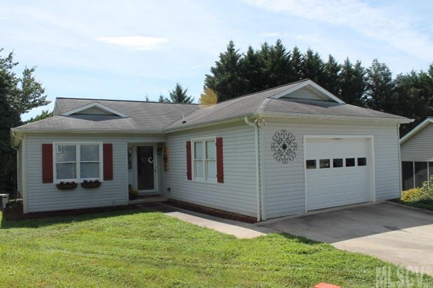 LOOKING TO DOWNSIZE? THIS IS THE HOME FOR YOU! Fantastic 2BR 2BA home in great condition in desirable Lower Creek neighborhood of Hibriten Village.  Home features good size living area on the main floor as well as finished den in the basement that could also be used for a man cave, craft room or storage area. The kitchen has a built in pantry, nice cabinets & counter space. The kitchen opens into the dining and living areas. The master bedroom as well as the 2nd bedroom both have nice sized walk-in closets. There is a deck off of the living area to enjoy the outdoor space. The closed garage is very convenient to the kitchen and living area. There is over 900 sq ft of unfinished basement with inside & outside access for additional storage. Must see this home before it is gone.