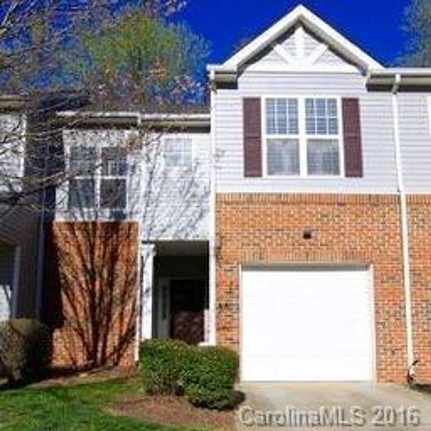 Well maintained by the original owner.  This is a spacious 2 large bedrooms, 2.5 baths and 1 car garage townhome. Updated 42" cherry kitchen cabinets and gleaming hardwoods flooring throughout.   both bedrooms opens up with double enterance doors, walk in closet, private bath & vaulted ceiling. Community has just replaced new roof and sidings.  Peacefully located in the back area.  Double french doors open up to over-sized patio. Pool community. Close to shops & amenities. Award winning schools.