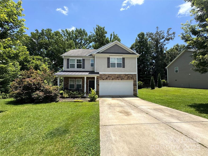 Spacious and well-maintained 4-bedroom, 2.5-bath two-story home nestled in a quiet neighborhood! This home offers an open and functional floor plan with generous living areas, perfect for relaxing or entertaining. All bedrooms are located upstairs, including a large primary suite with a walk-in closet and en-suite bath. Enjoy your morning coffee or evening unwind in the private, wooded backyard—your own peaceful retreat. Conveniently located just minutes from shopping, dining, and quick access to I-485 for an easy commute. Don’t miss this fantastic rental opportunity!  Leasing information: Lease term a minimum of 12 months, 1-month security deposit, $50 application fee for any applicants over 18, and renters' insurance to be provided by tenants before move-in. Non-refundable pet fee of $500 if approved by landlord.  Apply @ https://apply.link/LpPedpk