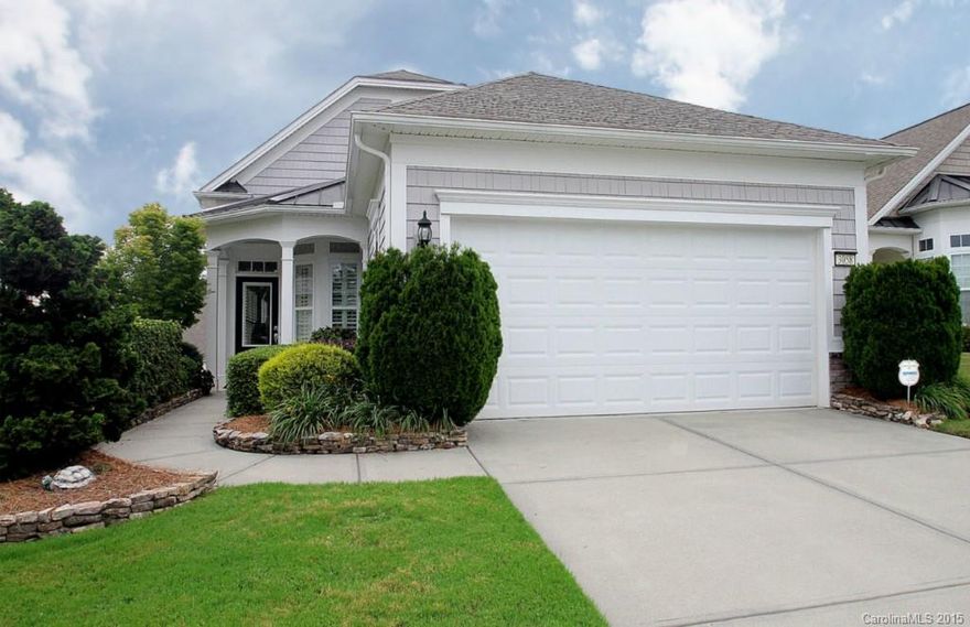 Pine Spring w/ Sunrm, Deck, & Private View! Hardwoods Throughout Living Areas! Foyer leads to Great Room w/ Formal Dining Area. Kitchen w/ Granite Counters, Tile Backsplash, & Nook. Light & Bright Sunroom opens to Deck w/ Privacy Landscaping. Owner’s Suite Leads to Private Bath w/ Dual Sinks, Shower, & Walk-In Closet. Guest Bedroom & Guest Bathroom. Office with Built in Cabinetry. Garage w/ Epoxy Flooring & Cabinetry. Security System, Irrigation, & Water Purification System. 55+ Community