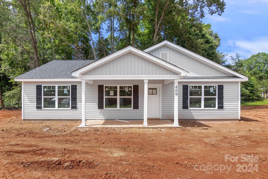 *HOME IS UNDER CONSTRUCTION* . Estimated Completion Date of 07/19/2024. AWESOME 3 bed, 2 bath Ranch home features beautiful LVP in all main living spaces. Nice, OPEN Floorplan! HUGE space between the Great room w/vaulted ceiling, Kitchen, and Dining area perfect for entertaining. Kitchen is STUNNING w/white shaker cabinets, granite countertops, Island, Pantry, and SS Appliances! Primary bedroom has Cathedral ceiling and HUGE walk-in closet! Primary bath has tub-shower combo and dual granite vanity! Both guest beds are great sizes and share the additional full bath w/single granite vanity and tub/shower combo. *FENCE IN REPRESENTATIVE PHOTOS NOT INCLUDED WITH THIS HOME*