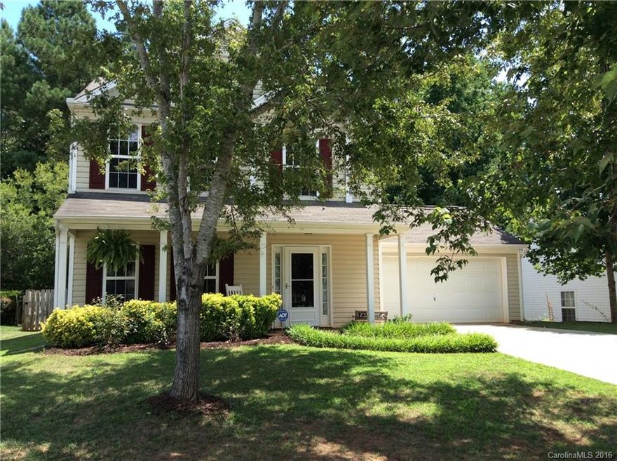 This charming and comfortable home has impressive updates to the lower level, in the family room and kitchen. New quartz countertops, appliances, light fixtures, and beautifully distressed wood to accent certain walls. Wonderful covered porch out back that overlooks the spacious, private, fenced-in and Amazing back yard!!! You will feel right at home, the moment you walk in! Located just south of Ballantyne, with the benefit of low SC taxes and great schools!