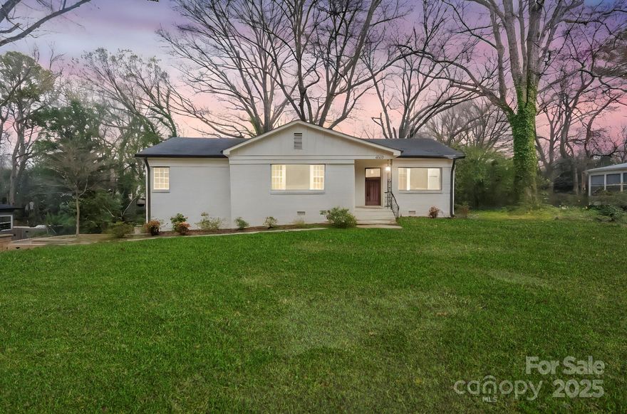 Welcome to 4329 Castleton Road, a beautifully renovated ranch home in popular Cotswold area! This charming residence blends modern updates with classic appeal, offering a move-in-ready space perfect for homeowners and investors alike.Step inside to discover a bright and airy floor plan with stylish finishes throughout. The updated kitchen boasts sleek countertops, stainless steel appliances, and ample cabinet space, while the open living area is perfect for entertaining. Spacious bedrooms and modern bathrooms add to the home's comfort and functionality.
Enjoy the freedom of no HOA restrictions, making this an ideal opportunity for Airbnb hosting or a primary residence. The private backyard provides a peaceful retreat, perfect for relaxing or hosting gatherings.
Conveniently located near shopping, dining, and major highways, best private schools this home offers easy access to everything Charlotte has to offer. Don’t miss your chance to own this stunning property.
