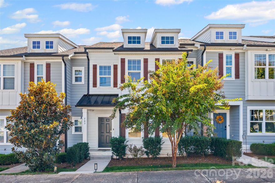 Walkable Belmont Living - Now Offered at an Improved Price!

Experience the best of low-maintenance, small-town living in this stylish, move-in ready townhome in sought-after Belmont Crossing - just steps from downtown Belmont and only 20 minutes to Uptown Charlotte. Built in 2020, this 3-bedroom, 3-bath home offers over 1,500 sq ft of open-concept living with the modern finishes today’s buyers are searching for - now presenting an incredible value in one of Belmont’s most desirable locations.

The bright main level features seamless flow between the living, dining, and kitchen spaces - ideal for both everyday living and entertaining. The kitchen is anchored by a large island, ample cabinetry, and clean, contemporary design. A main-level bedroom or flex space offers the perfect setup for a home office, guest suite, or multi-use living.

Upstairs, the private primary suite includes a walk-in closet and en-suite bath, while an additional bedroom and upper-level laundry provide comfort and convenience. Enjoy morning coffee on the front porch or balcony, plus the rare advantage of an attached rear-entry garage with space for up to 3 vehicles, extra storage, or even a home gym.

Located just minutes from Belmont’s vibrant downtown - restaurants, breweries, parks, and Stowe Park events - with easy access to Charlotte and the airport, this home delivers the walkable lifestyle, flexibility, and convenience buyers are prioritizing in today’s market.

Now priced to offer exceptional value... the is your opportunity to own in the heart of Belmont!