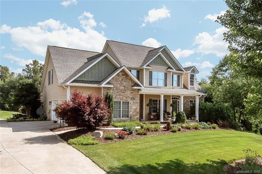 Stunning home on large level lot. Soaring ceilings, tons of light. Contractor's home with every special touch. Hardwood floors, granite, stainless steal, tile - immaculate care and condition. Brazilian hardwood deck, permanent storage / garden shed. Easy care landscape. Open concept with private and causal dining areas. 2 gas fireplaces, gas zoned heating, gas cooking appliance. A whole lot of house in this price range! Whole house generator. Seller offering $5,000 in buyers closing cost.