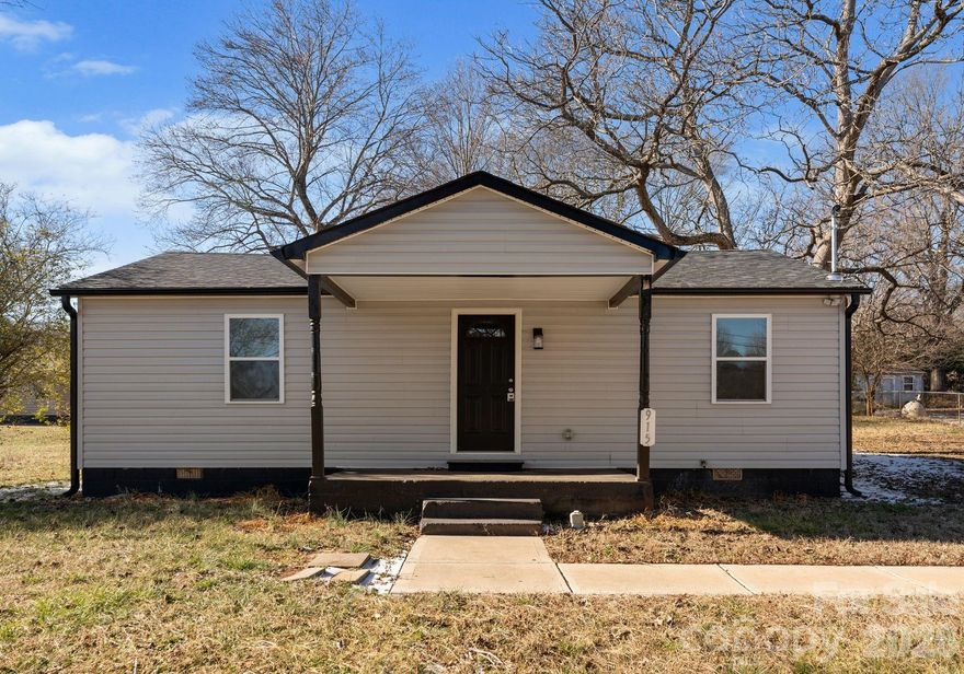 Fully updated and move-in ready! This charming 2 bedroom, 1 bath home  features fresh updates throughout including new finishes, modern fixtures, and stylish touches you’ll love including new vinyl siding, windows, doors, roof, plumbing, HVAC, appliances, fixtures and electrical, . Enjoy a bright, open living space, an updated kitchen, and a refreshed bathroom designed for comfort and convenience. Perfect for a first-time buyer, downsizing, or adding to your investment portfolio—close to shopping, dining, and easy access to Hwy 74 and I85. Large backyard perfect for entertaining. No HOA!